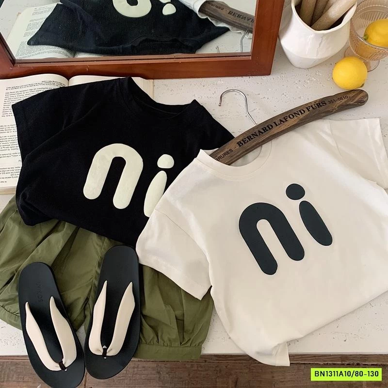 ÁO THUN IN CHỮ NỔI