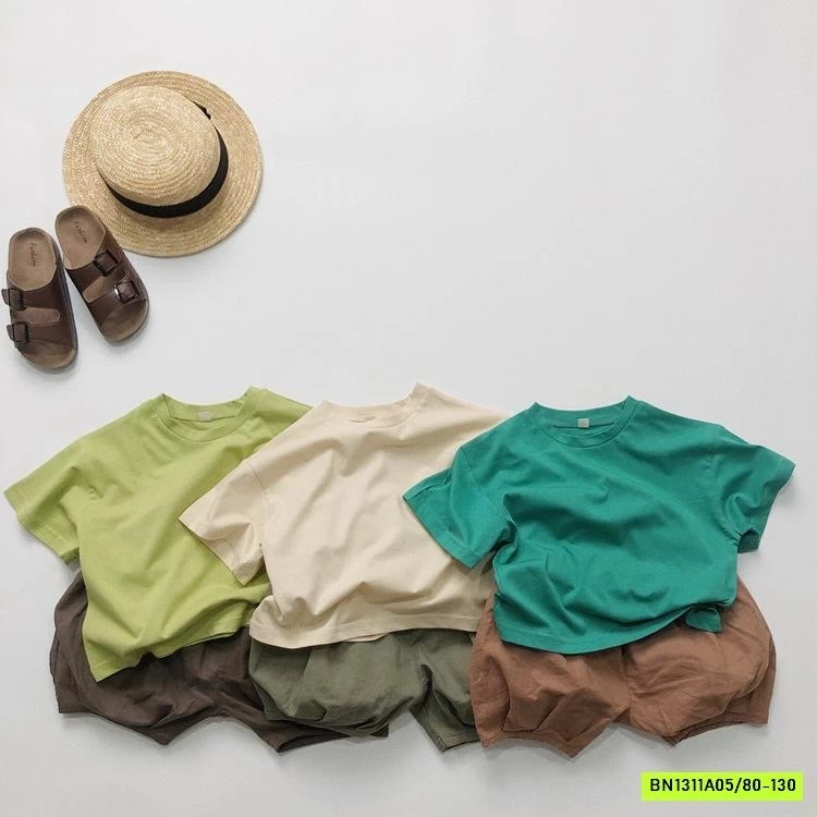 ÁO THUN TRƠN CỔ TRÒN BASIC GIKVKING