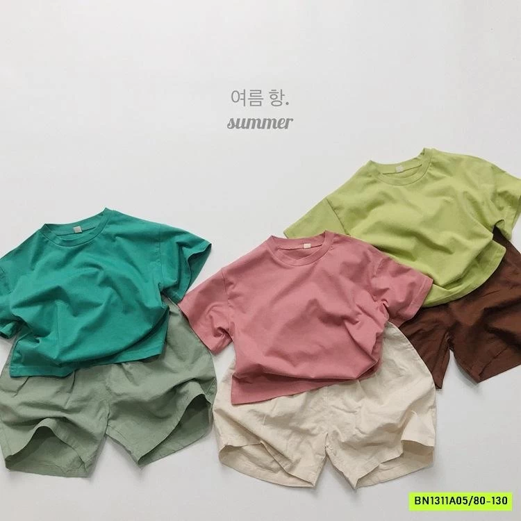 ÁO THUN TRƠN CỔ TRÒN BASIC GIKVKING