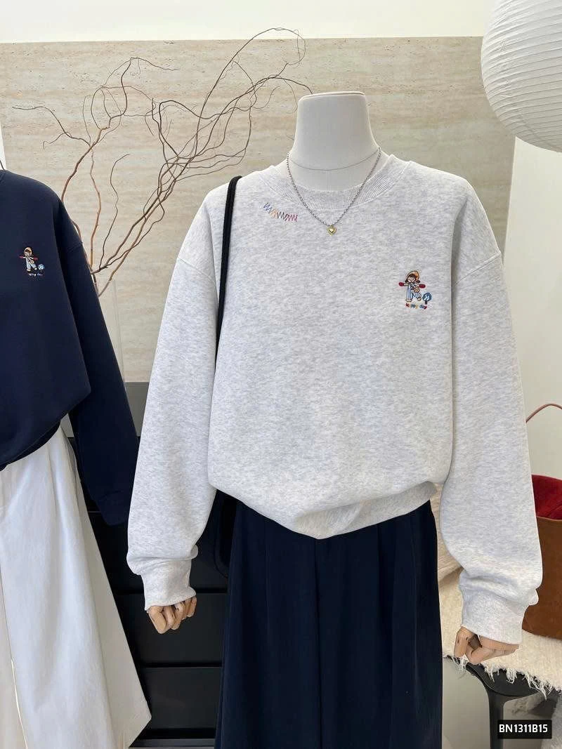 ÁO NỈ LOGO HÌNH NGƯỜI