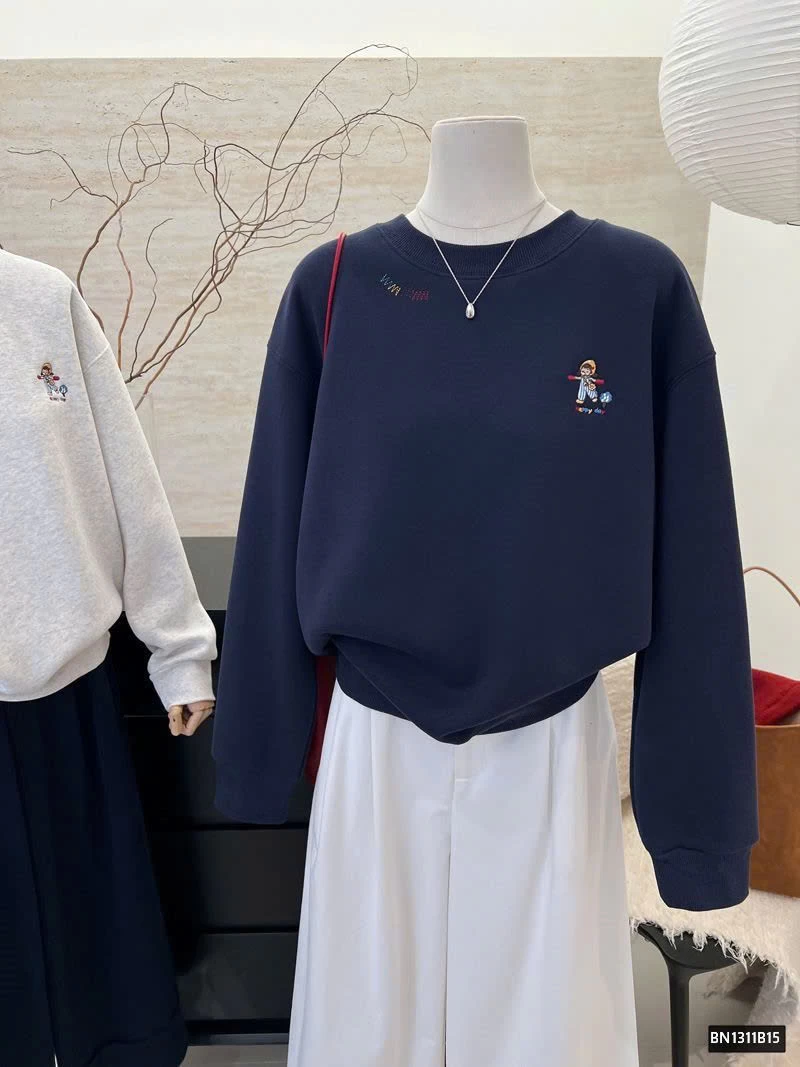 ÁO NỈ LOGO HÌNH NGƯỜI