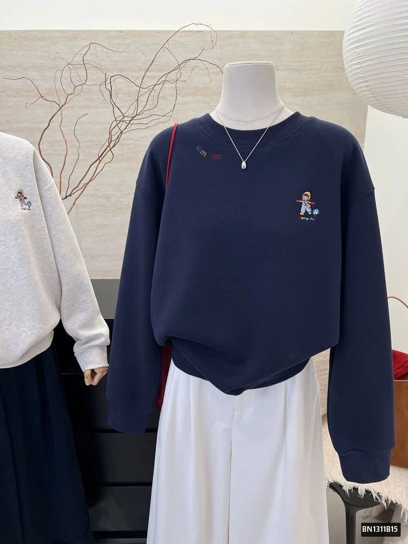 ÁO NỈ LOGO HÌNH NGƯỜI