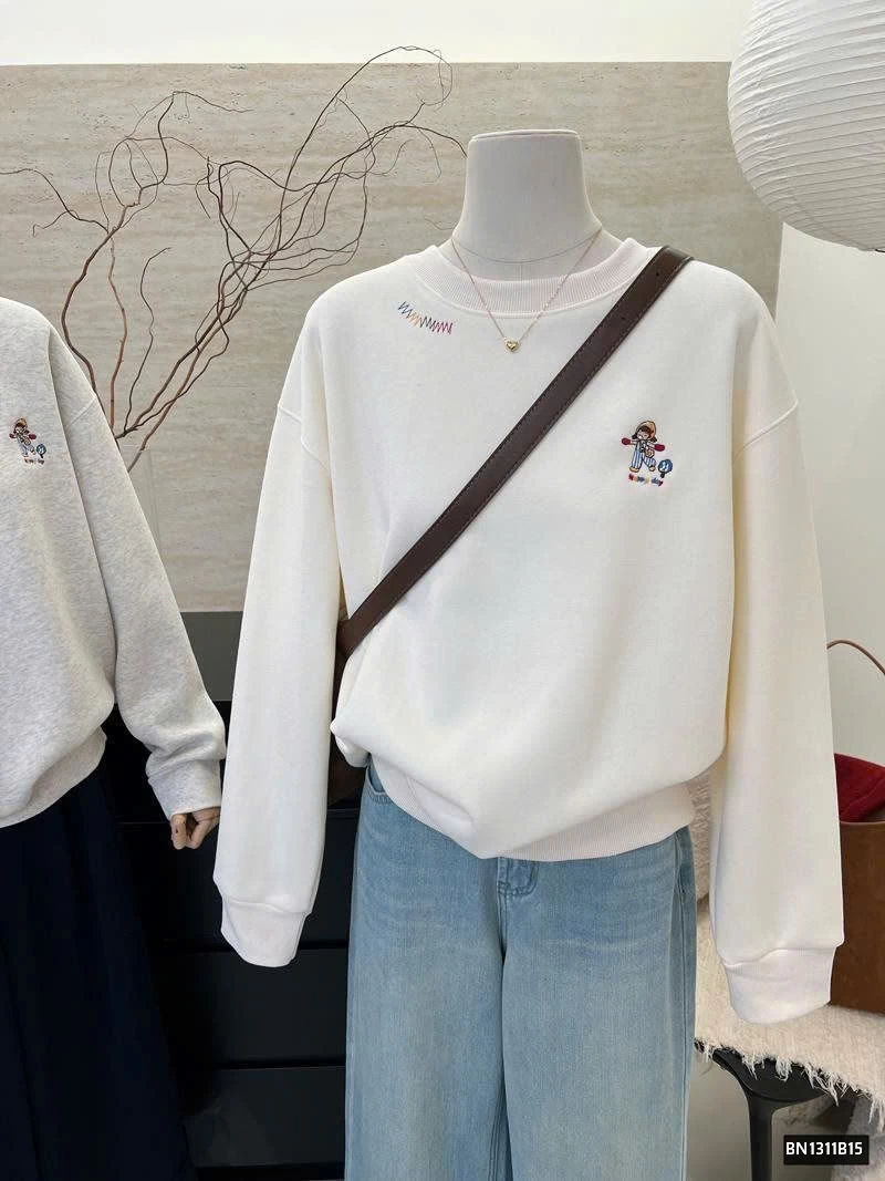 ÁO NỈ LOGO HÌNH NGƯỜI