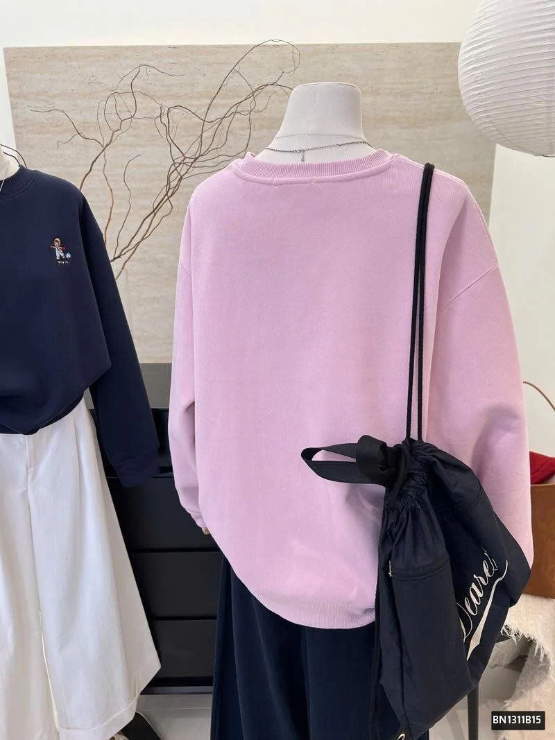 ÁO NỈ LOGO HÌNH NGƯỜI