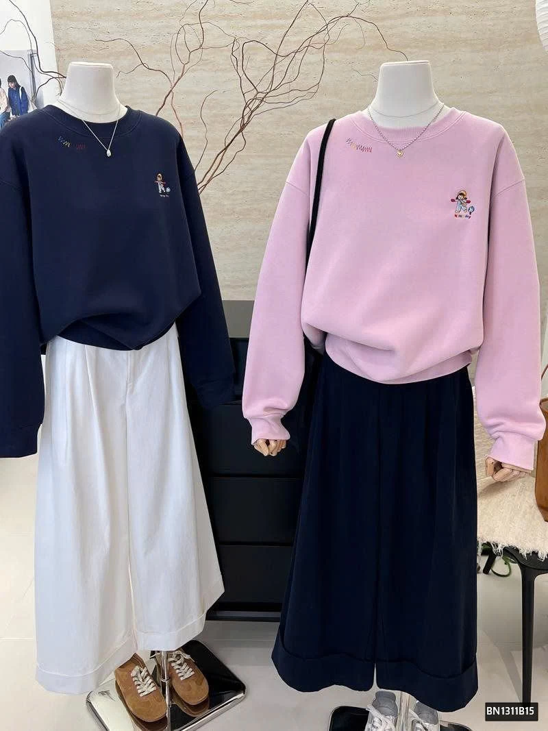 ÁO NỈ LOGO HÌNH NGƯỜI