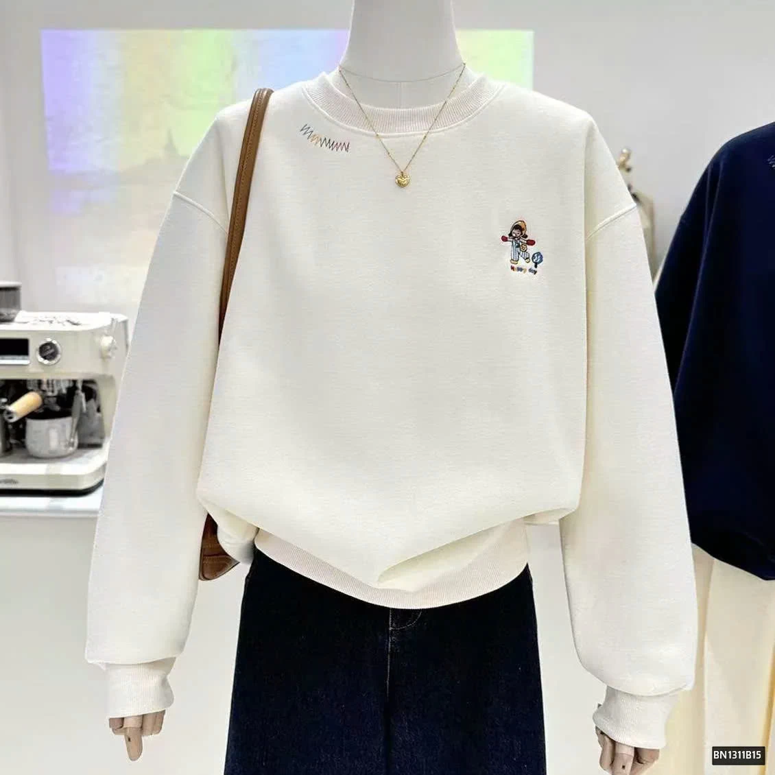 ÁO NỈ LOGO HÌNH NGƯỜI