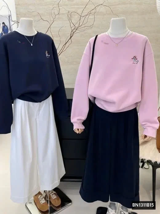 ÁO NỈ LOGO HÌNH NGƯỜI