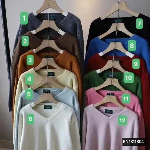 ÁO LEN TRƠN CỔ TIM CHO NỮ