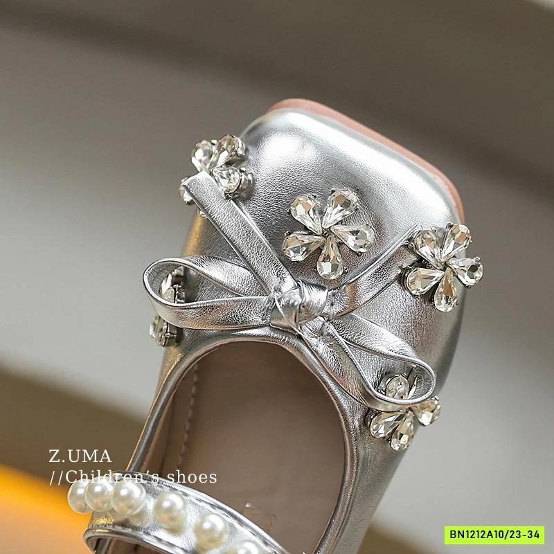 GIÀY BÚP BÊ GẮN HOA ĐÁ