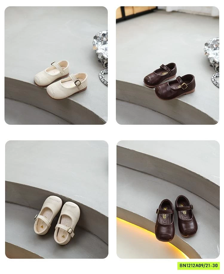 GIÀY BÚP BÊ TRƠN VINTAGE