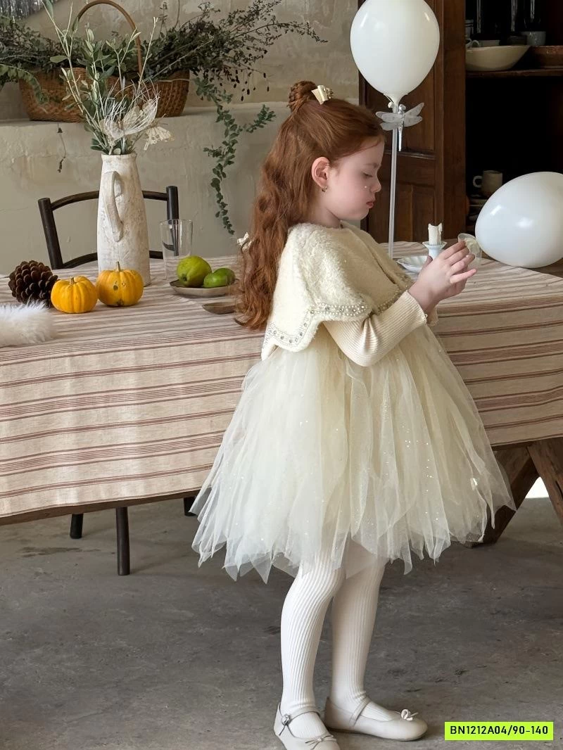 ĐẦM NHUNG CÔNG CHÚA PHỐI VOAN CHENGLE