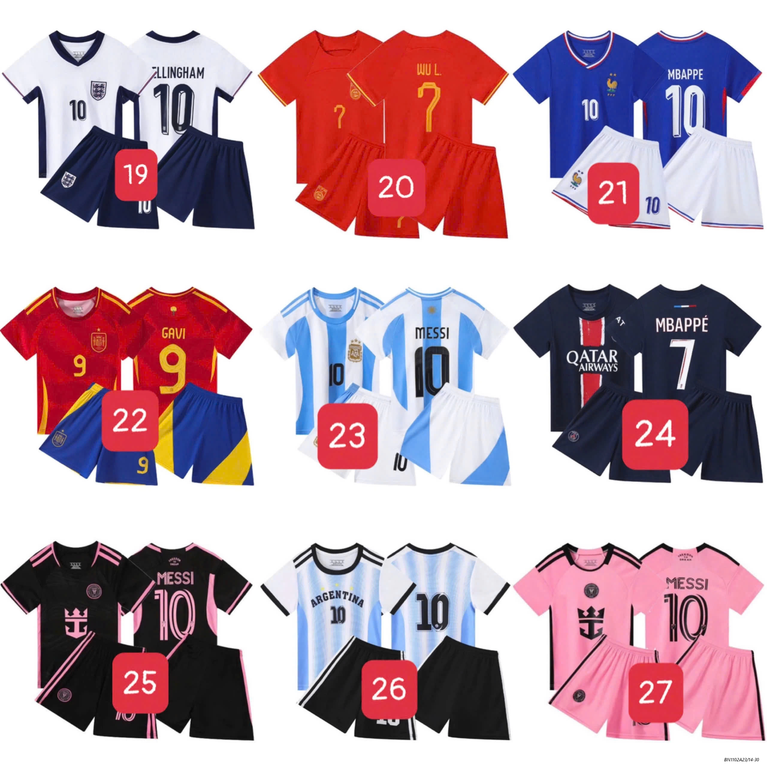 BST BỘ THỂ THAO CHO BÉ