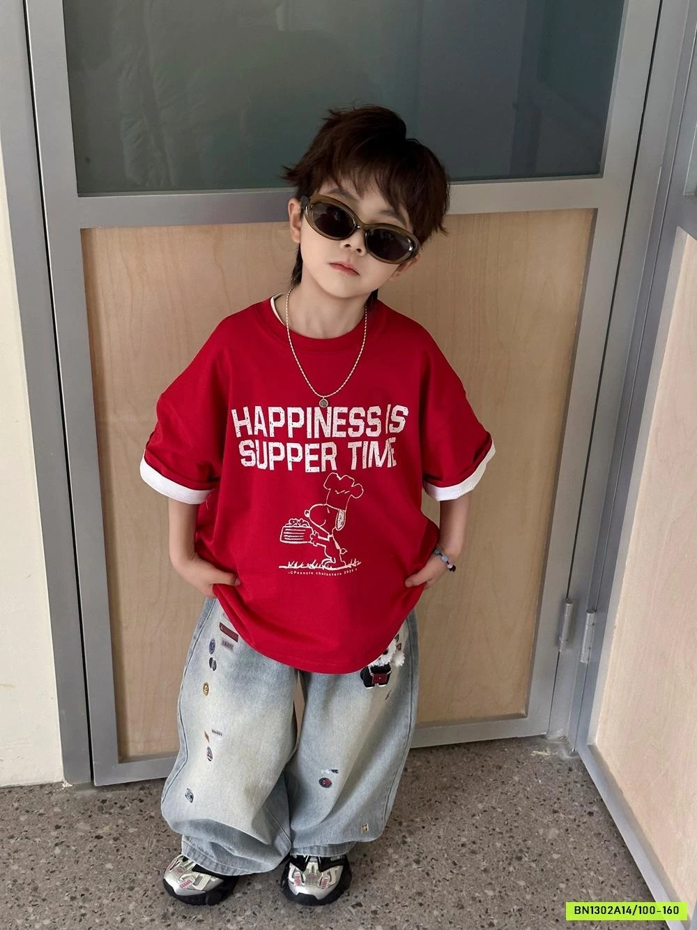 ÁO THUN ĐỎ IN CHỮ AFTE