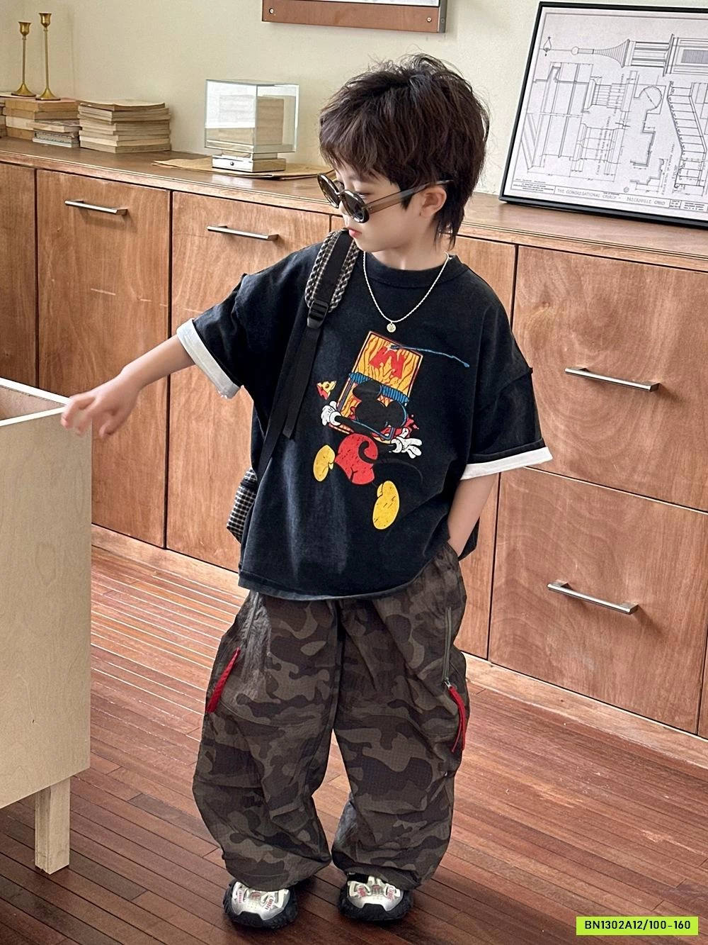 ÁO THUN ĐEN CÁ TÍNH AFTE