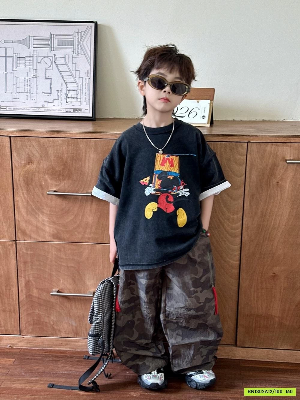 ÁO THUN ĐEN CÁ TÍNH AFTE