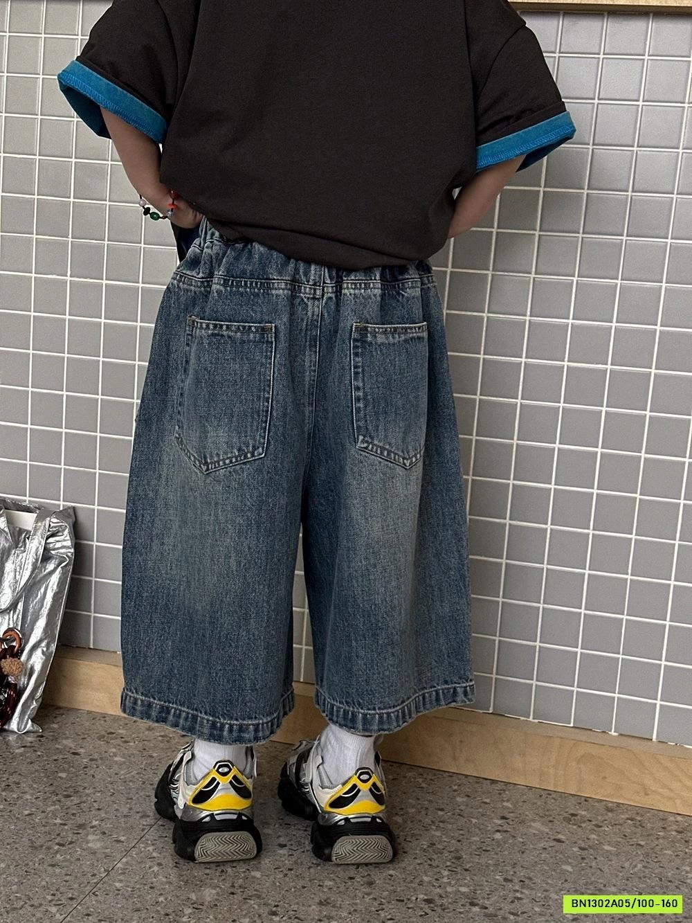 JEANS LỠ GIẢ CẠP CHOÀNG AFTE