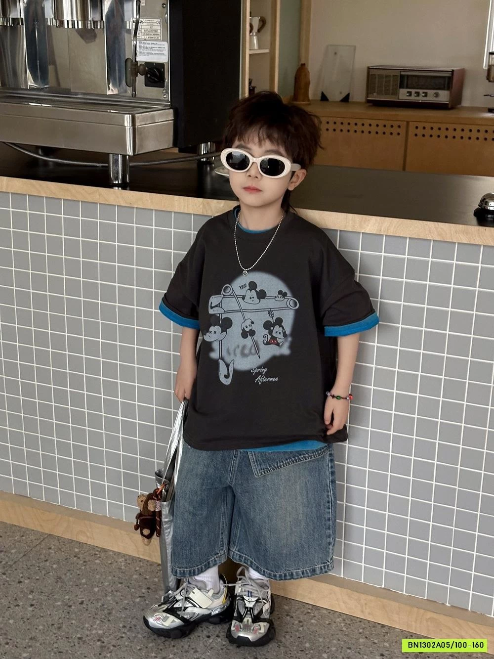 JEANS LỠ GIẢ CẠP CHOÀNG AFTE