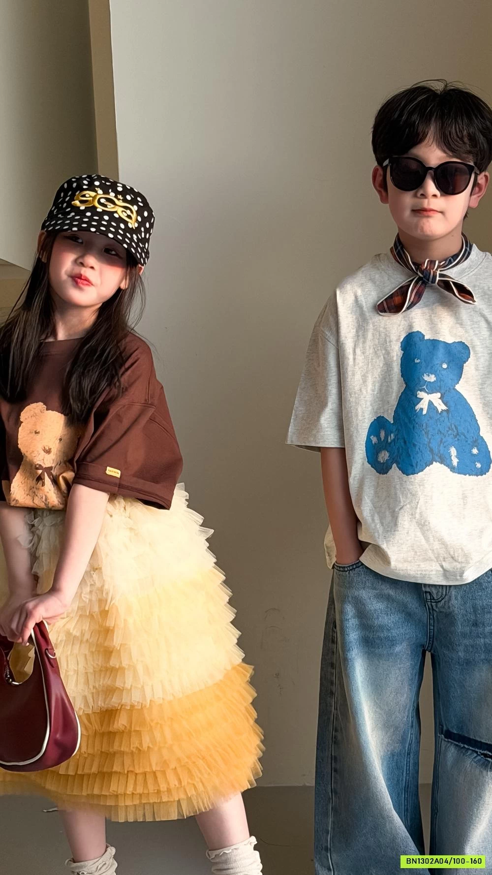 ÁO THUN GẤU KUMAIKIDS