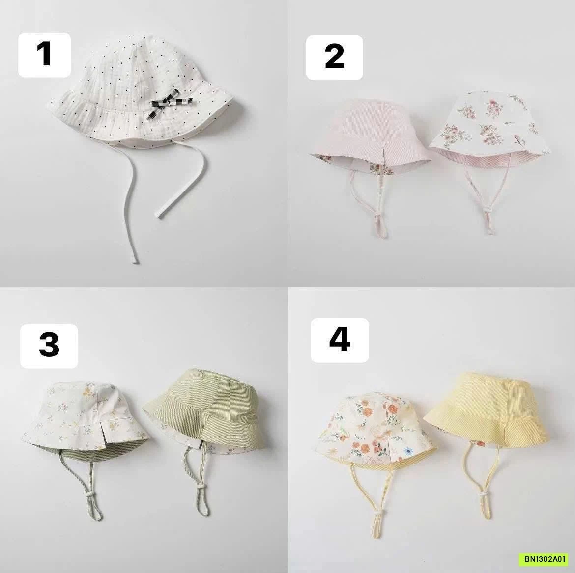 BST MŨ BÈO 2 MẶT MOINMLON