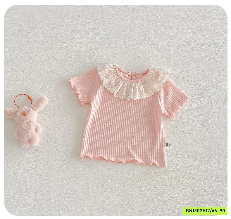 SÉT YẾM HOA NHÍ ÁO THUN HỒNG