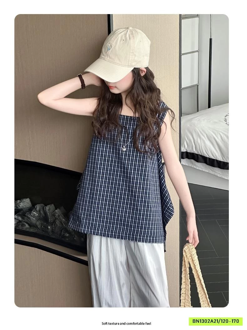 SÉT ÁO VÁY 2 DÂY MIX BAGGY TRẮNG SZ ĐẠI