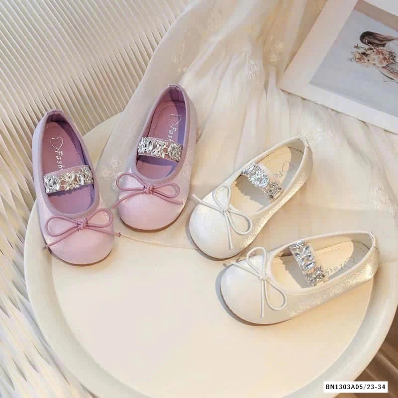 GIÀY BÚP BÊ QUAI GẮN ĐÁ