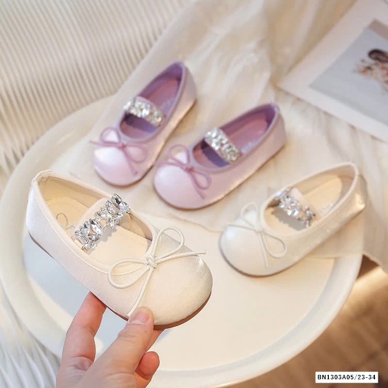 GIÀY BÚP BÊ QUAI GẮN ĐÁ