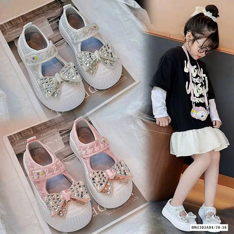 GIÀY BÚP BÊ NƠ CHO BÉ