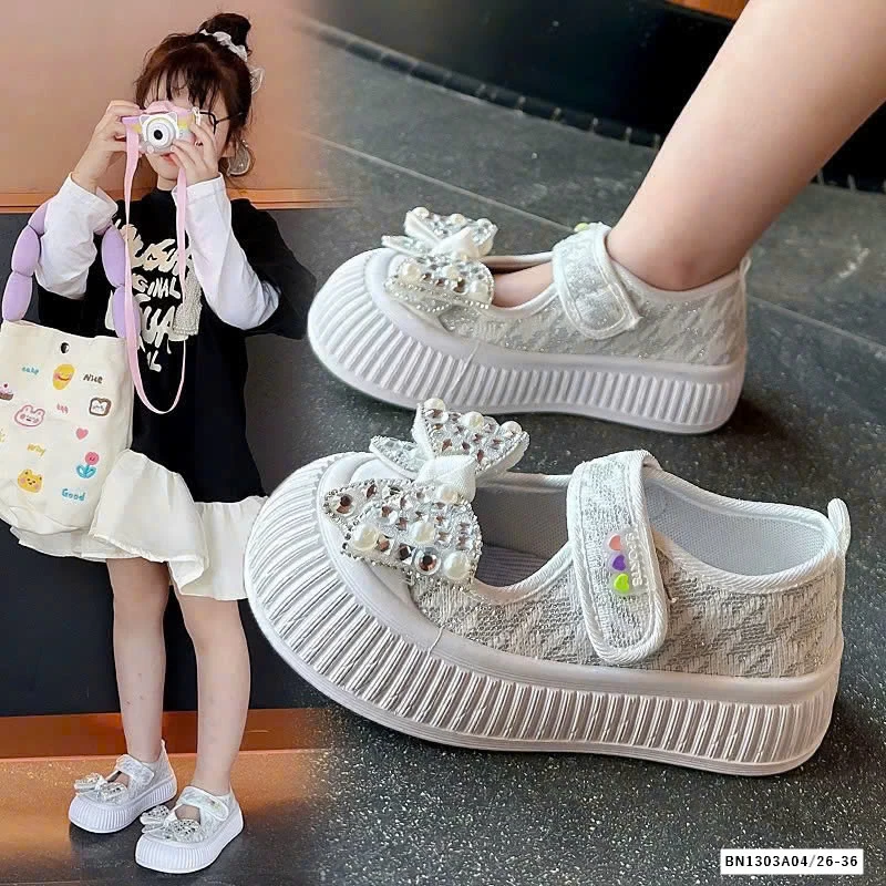 GIÀY BÚP BÊ NƠ CHO BÉ