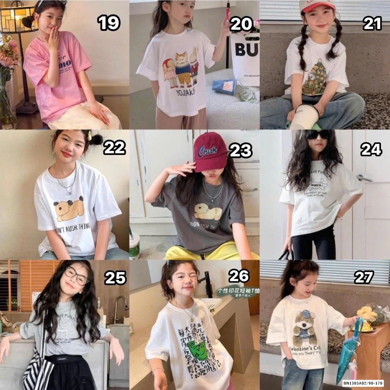 BST ÁO THUN BG SZ ĐẠI