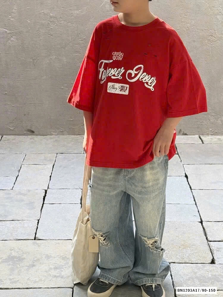 ÁO THUN ĐỎ IN CHỮ