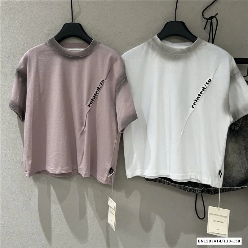 ÁO THUN LOANG CHỮ CHÉO SZ ĐẠI