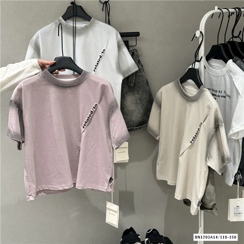 ÁO THUN LOANG CHỮ CHÉO SZ ĐẠI