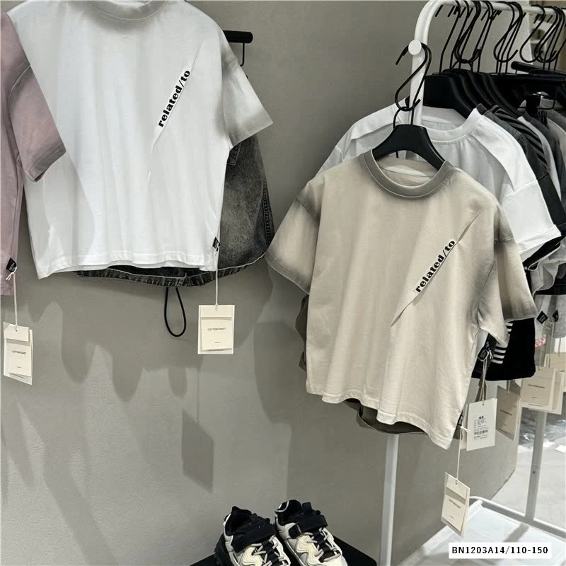 ÁO THUN LOANG CHỮ CHÉO SZ ĐẠI