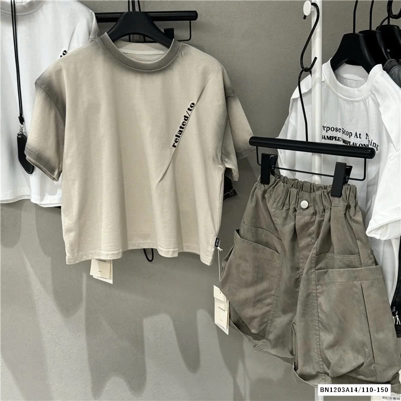 ÁO THUN LOANG CHỮ CHÉO SZ ĐẠI