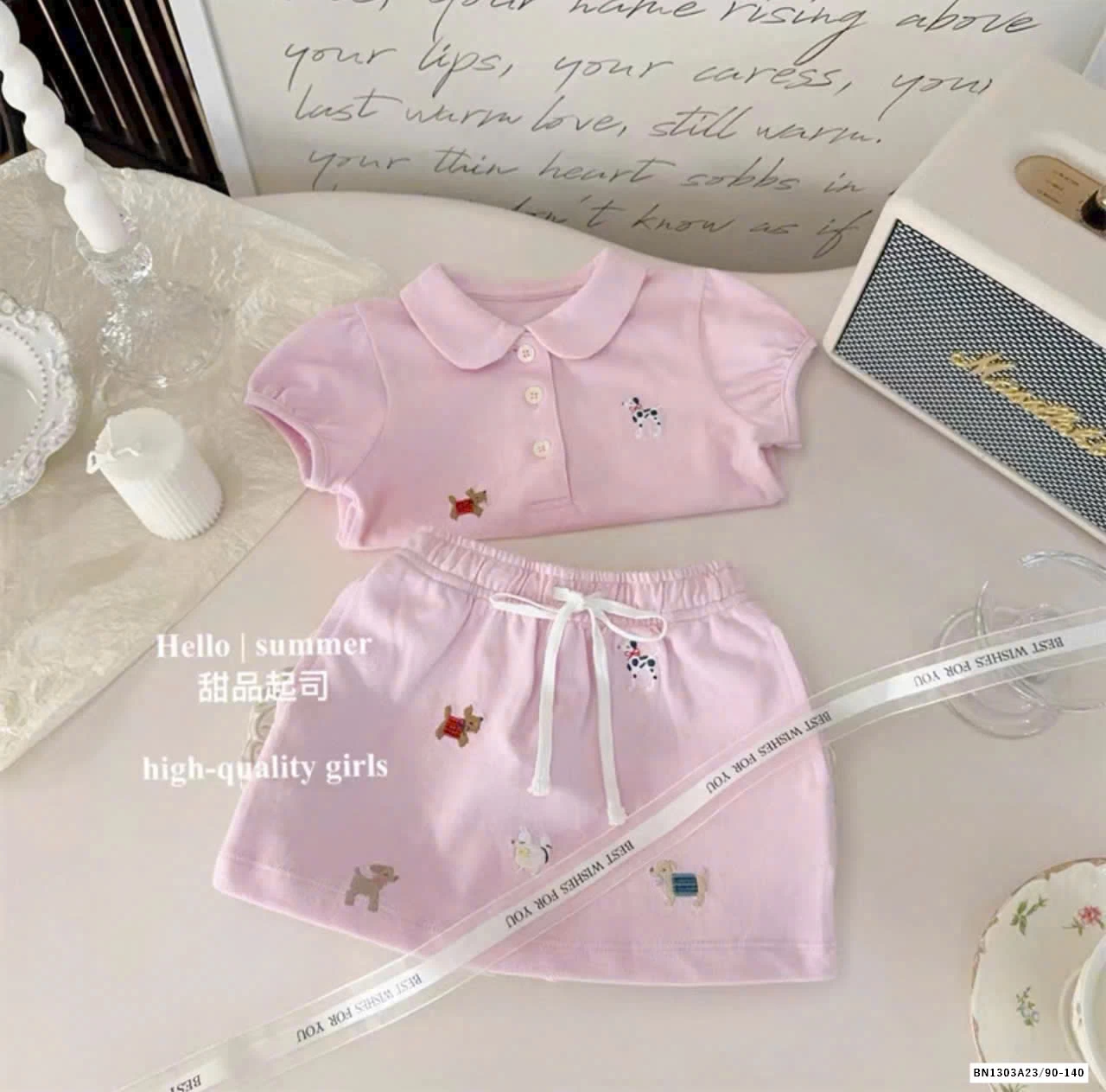 SÉT VÁY POLO THÊU