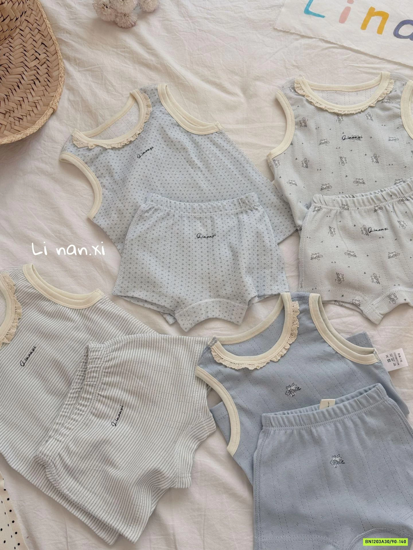 BỘ SÁT NÁCH COTTON GIẤY LINANXI
