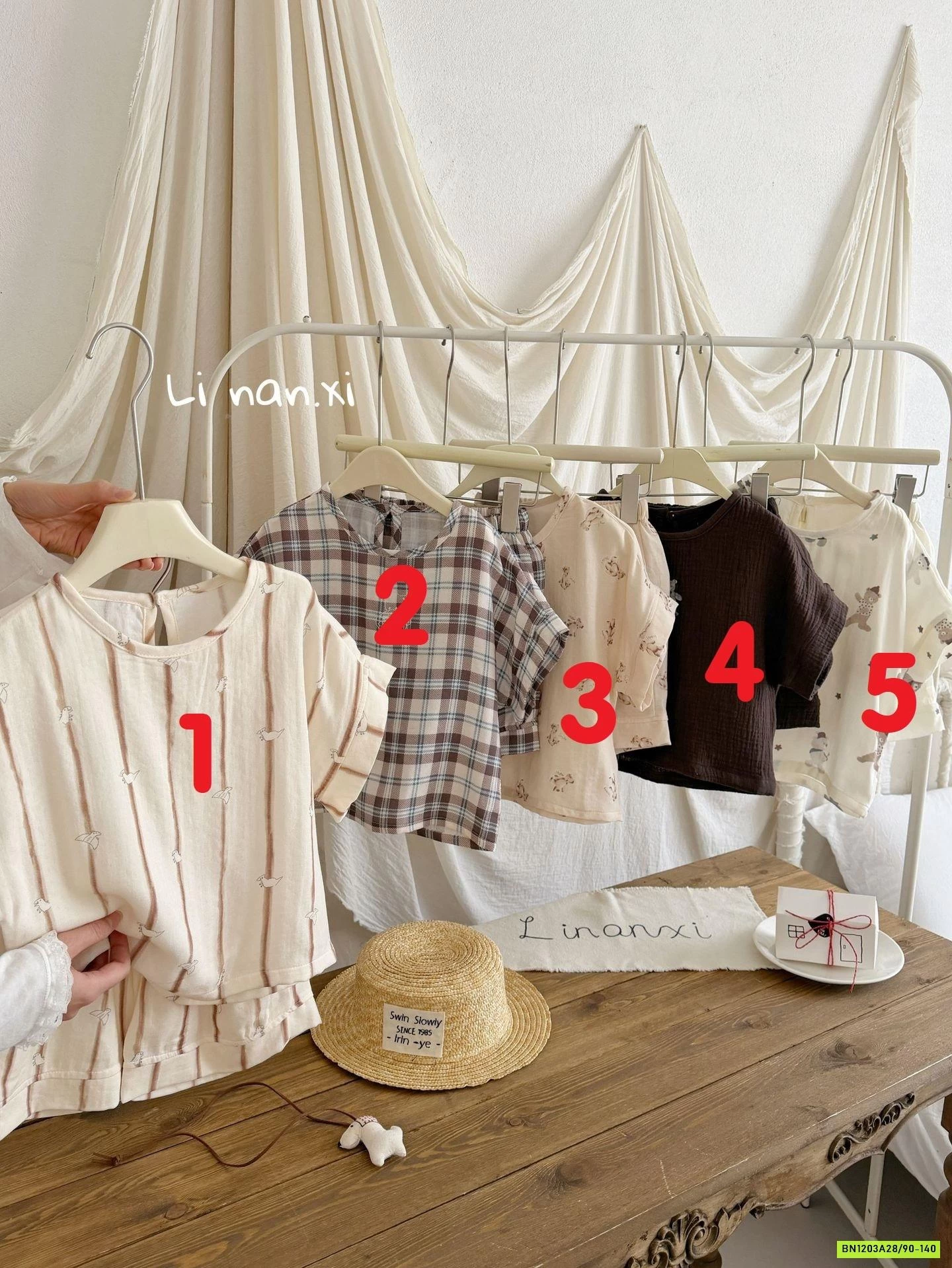 SÉT ĐŨI CỔ TRÒN BT 87027 LINANXI