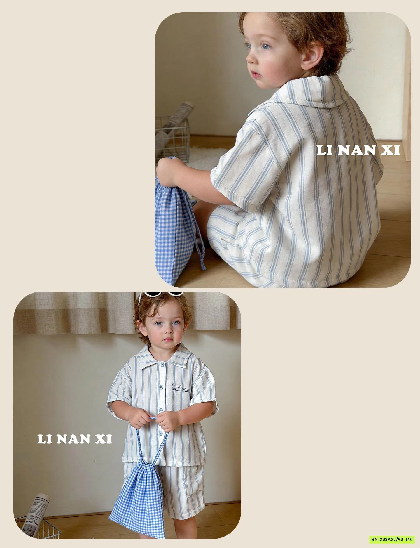 PIZAMA XÔ ĐŨI 87022 LINANXI