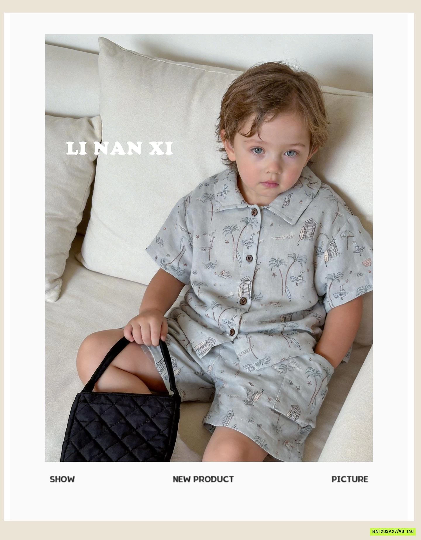 PIZAMA XÔ ĐŨI 87022 LINANXI