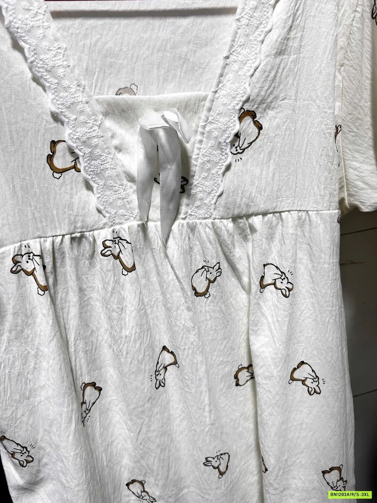 VÁY NGỦ BABYDOLL CÓ ĐỆM NGỰC