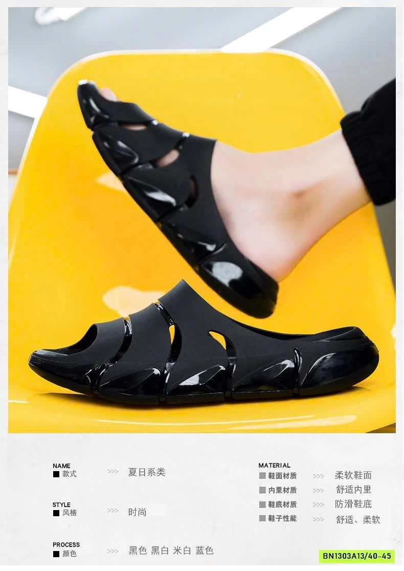 DÉP SLIDE THỂ THAO FORM NAM CÁ TÍNH