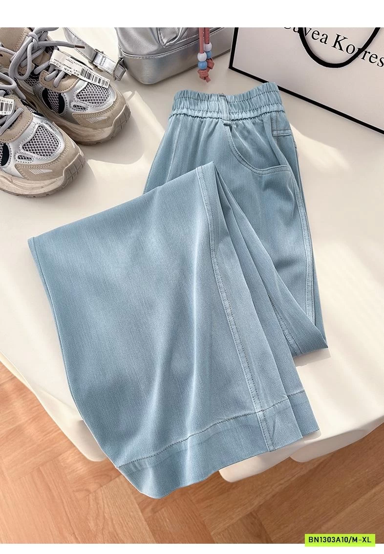 QUẦN DENIM GIẤY SUÔNG