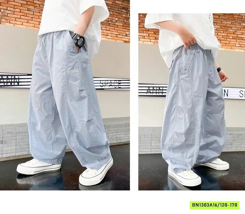 QUẦN GIÓ ALO BO GẤU BÉ TRAI