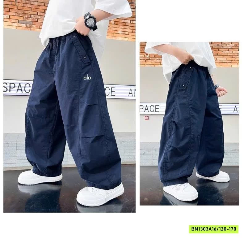 QUẦN GIÓ ALO BO GẤU BÉ TRAI