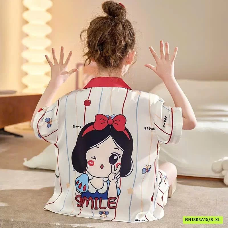 BỘ PIJAMA CHO BÉ GÁI SZ ĐẠI