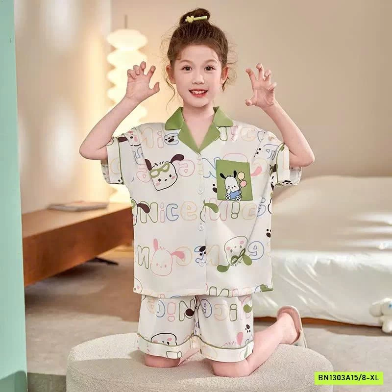 BỘ PIJAMA CHO BÉ GÁI SZ ĐẠI