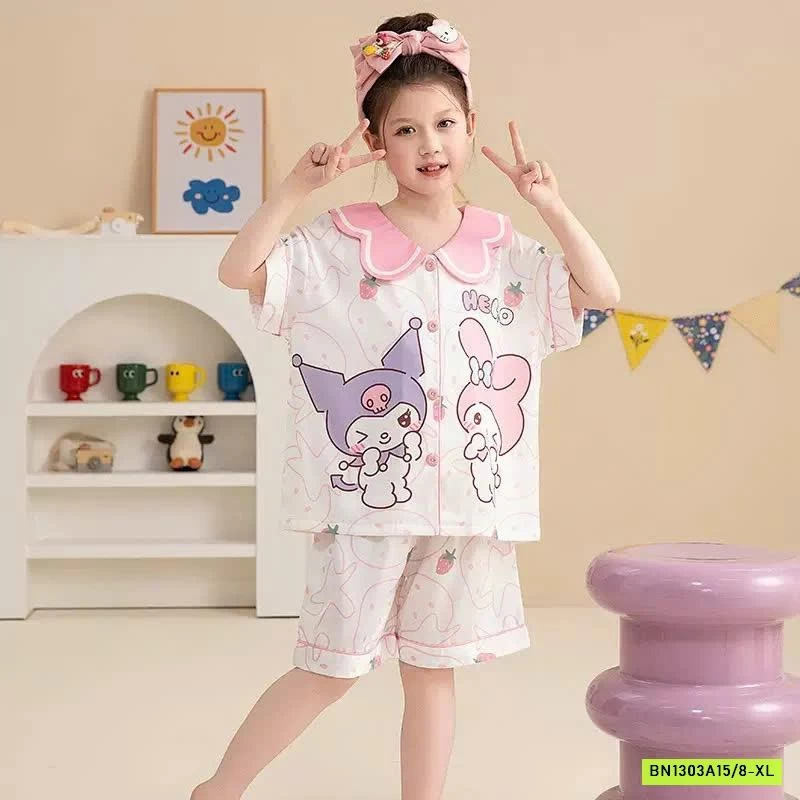 BỘ PIJAMA CHO BÉ GÁI SZ ĐẠI