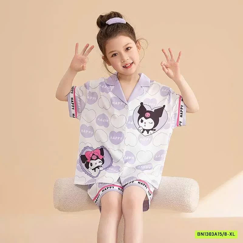 BỘ PIJAMA CHO BÉ GÁI SZ ĐẠI