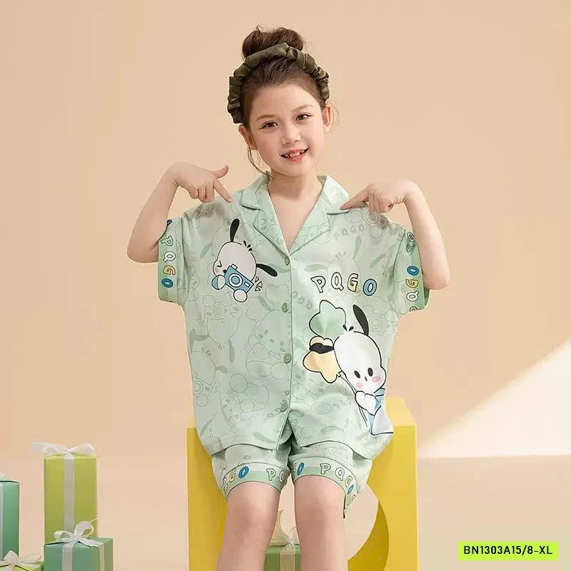 BỘ PIJAMA CHO BÉ GÁI SZ ĐẠI